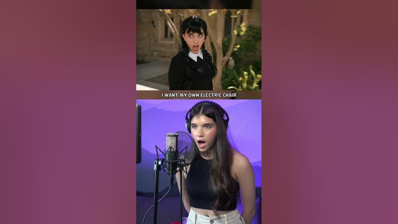 It's a WEDNESDAY musical! (based on the Netflix show) #wednesday #shorts #musical #wednesdayaddams