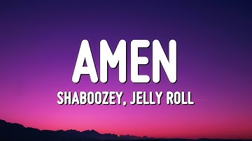 Thumbnail of Shaboozey & Jelly Roll - Amen (Lyrics)