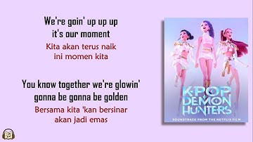 Thumbnail of Golden - HUNTR/X, EJAE, Audrey Nuna, Rei Ami, KPop Demon Hunters Cast (Terjemahan Indonesia)