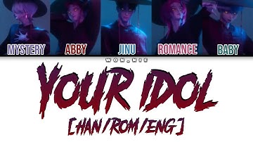 Thumbnail of Your Idol By Saja Boys (KPop Demon Hunters Soundtrack) (Colour Coded Lyrics) [Han/Rom/Eng]