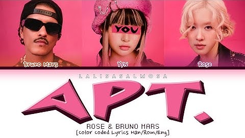 Thumbnail of ROSÉ & BRUNO MARS & YOU AS A MEMBER | APT. | [Karaoke 3 members version]