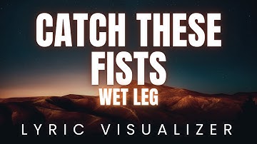 Thumbnail of Wet Leg - catch these fists | LYRIC VISUALIZER