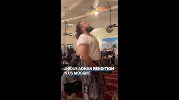 Thumbnail of Unique Adhan rendition in US mosque goes viral