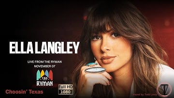 Thumbnail of Ella Langley - "Choosin' Texas" - (Live From The Rhyman) - Nashville, TN
