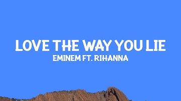 Thumbnail of @eminem - Love The Way You Lie (Lyrics) ft. @rihanna