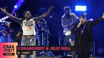Thumbnail of Shaboozey and Jelly Roll – “Amen” | CMA Fest 2025