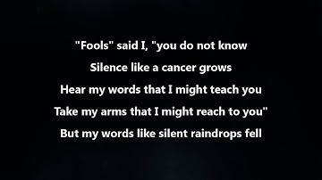 Thumbnail of Disturbed - The Sound Of Silence [Lyrics Video]