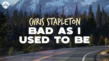 Thumbnail of Chris Stapleton - Bad As I Used To Be (F1 The Album) | Lyrics