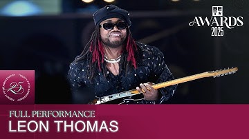 Thumbnail of Leon Thomas Performs “Mutt” Presented by Xfinity | BET Awards ’25