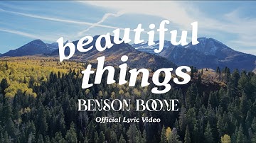 Thumbnail of Benson Boone - Beautiful Things (Official Lyric Video)