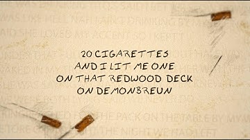 Thumbnail of Morgan Wallen - 20 Cigarettes (Lyric Video)