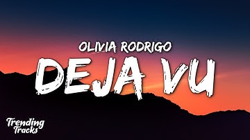Thumbnail of Olivia Rodrigo - deja vu (Clean - Lyrics)