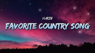 Thumbnail of HARDY - Favorite Country Song (Lyrics)