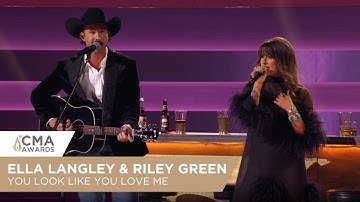 Thumbnail of Ella Langley & Riley Green - You Look Like You Love Me | 2024 CMA Awards Performance