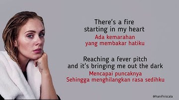 Thumbnail of Adele - Rolling In The Deep | Lirik Terjemahan
