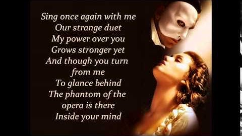Thumbnail of The Phantom of the Opera - Lyrics