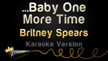 Thumbnail of Britney Spears - ...Baby One More Time (Karaoke Version)