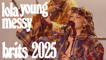 Thumbnail of Lola Young - Messy (Live from The BRIT Awards 2025)