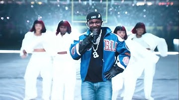 Thumbnail of Kendrick Lamar Performs Not Like Us at Super Bowl LIX