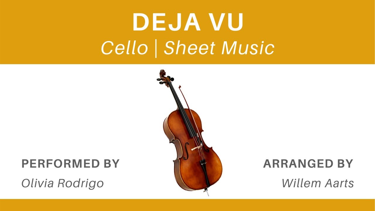 Thumbnail of Deja Vu - Olivia Rodrigo | Cello | Sheet Music