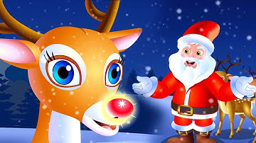 Thumbnail of Rudolph the Red Nosed Reindeer | Christmas Song For Kids | Merry Christmas