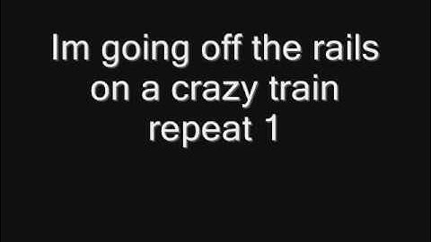 Thumbnail of Ozzy osbourne  CrazyTrain Lyrics