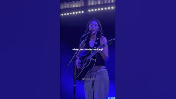 Thumbnail of That's so true - Gracie Abrams. #lyrics  #live #gracieabrams