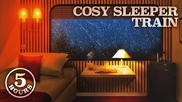 Thumbnail of Cosy Sleeper Train on a Rainy Evening - Relaxing Background Noise Ambience for Study + Sleep