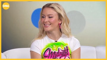Thumbnail of Zara Larsson opens up about new album, 'Midnight Sun'