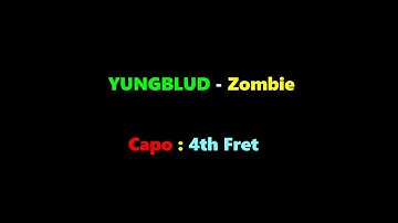 Thumbnail of YUNGBLUD - Zombie - Lyrics And Chords