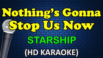 Thumbnail of NOTHING'S GONNA STOP US NOW - Starship (HD Karaoke)