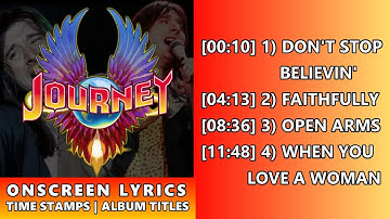 Thumbnail of Journey Greatest Hits With Lyrics