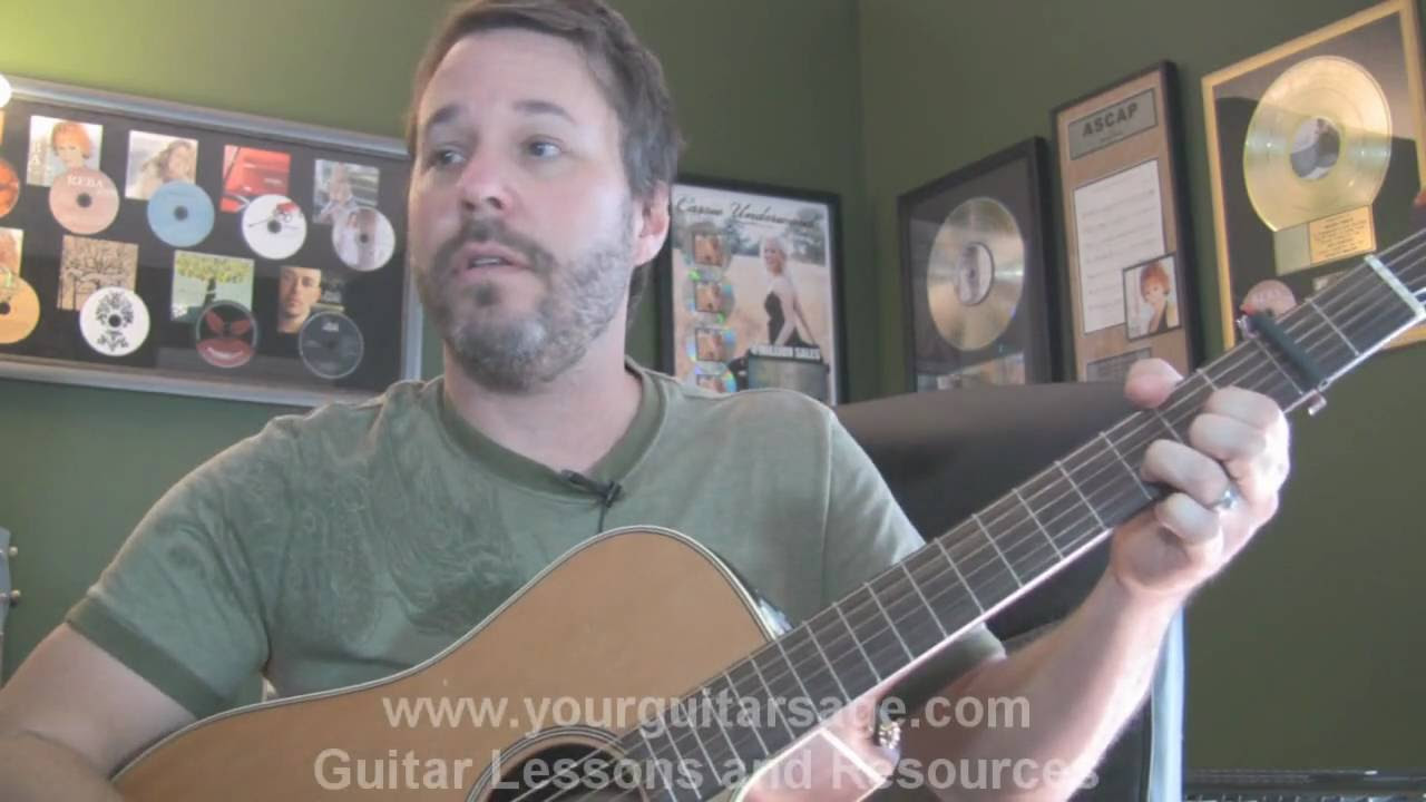 Thumbnail of Guitar Lessons - Red Light by David Nail  - cover chords Beginners Acoustic songs