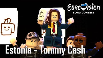 Thumbnail of Tommy Cash - Espresso macchiato - Estonia - LEGO Eurovision 2025