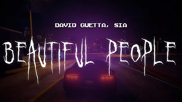 Thumbnail of david guetta, sia - beautiful people [ sped up ] lyrics