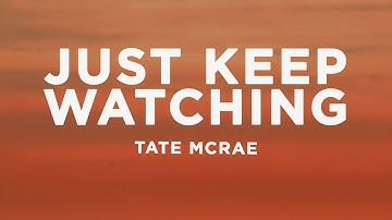 Thumbnail of Tate McRae - Just Keep Watching (Lyrics)