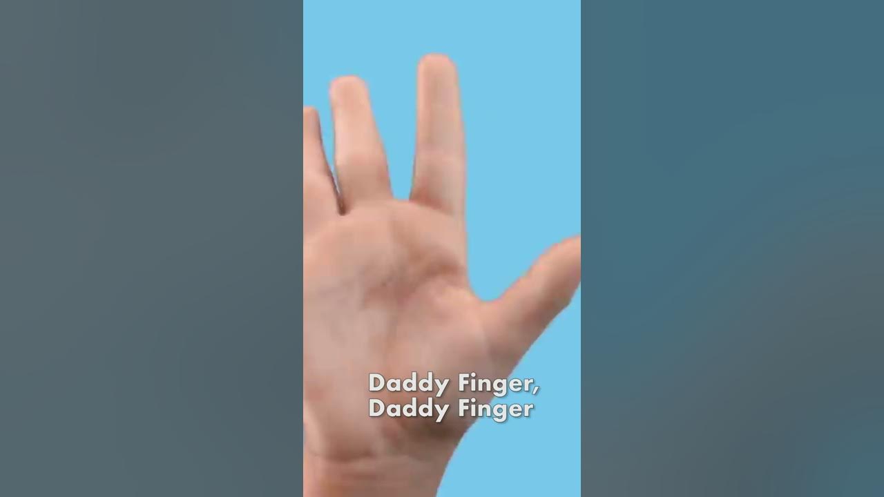 Daddy Finger Song | Finger Family Song | #Shorts