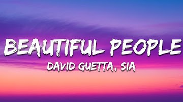 Thumbnail of David Guetta & Sia - Beautiful People (Lyrics)