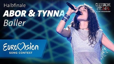 Thumbnail of Abor & Tynna - "Baller" (Halbfinale Chefsache ESC 2025) | Eurovision Song Contest | NDR