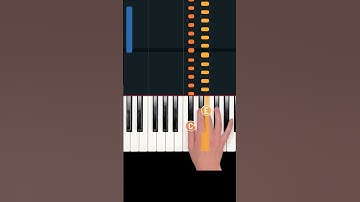 Thumbnail of How to impress on piano in 35 seconds! (EASY) #shorts