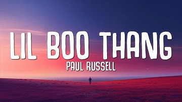 Thumbnail of Paul Russell - Lil Boo Thang (Lyrics)