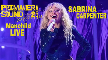 Thumbnail of Sabrina Carpenter - Manchild Live Debut | Primavera Sound | Parc Del Fòrum, Barcelona, Spain 2025